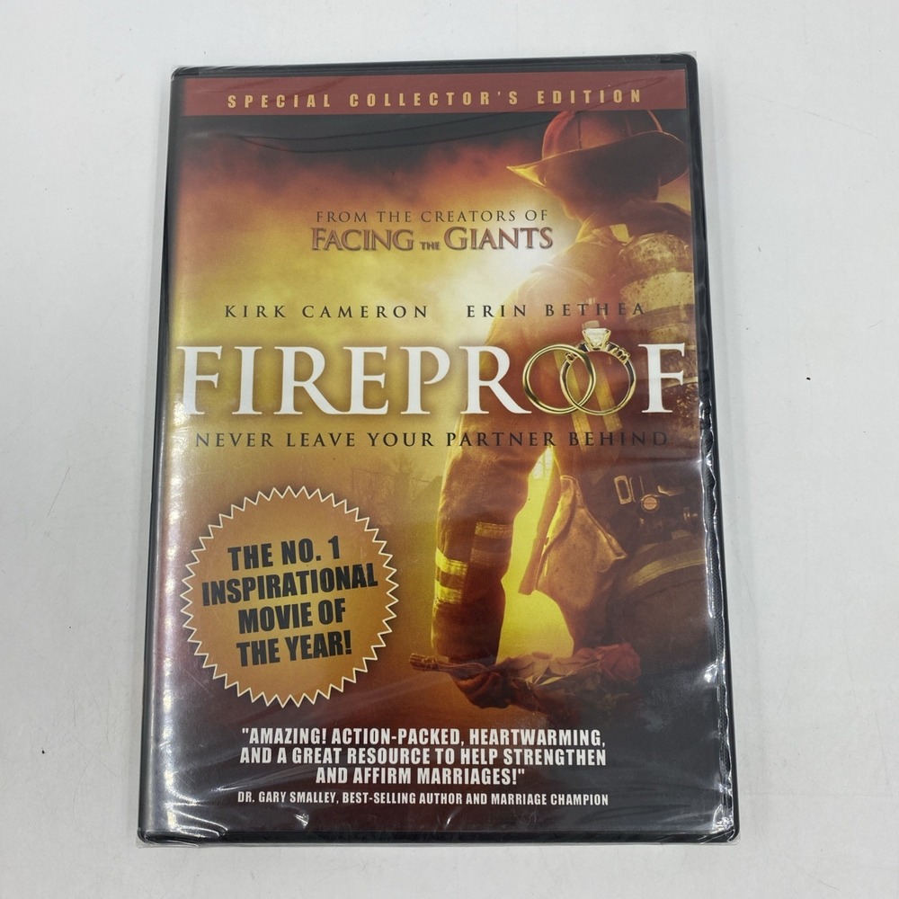 Affirm Films Fireproof Special Collector's Edition DVD Kirk Cameron New Sealed